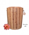 Naturholz Urne - Kirsche s46 - für alle Bestattungsarten
