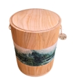 Bild 3 von Naturholz Urne - Kirsche s01 - für alle Bestattungsarten
